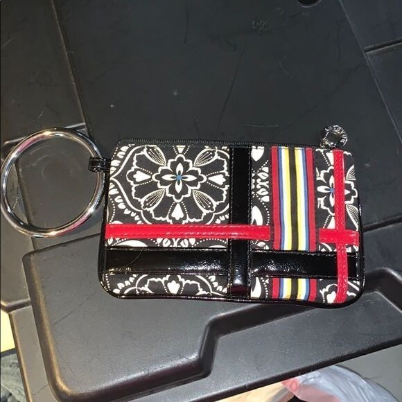 Black Vera Bradley Wristlet  - Picture 1 of 3